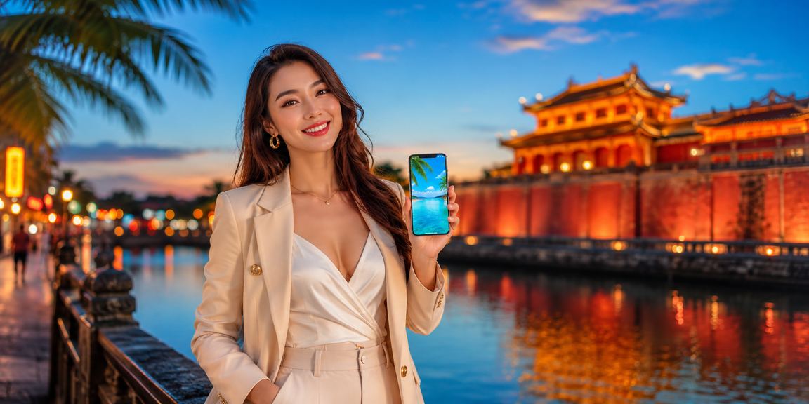 Người dùng Huế trải nghiệm casino di động 789culb trên smartphone